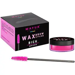 Віск для брів Mayur Wax Brow Styling з аргановою олією 10 мл - мініатюра 2