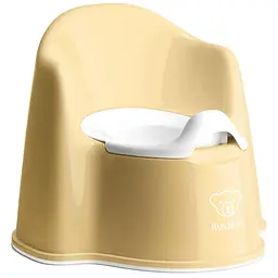 Крісло-горщик BabyBjorn Potty Chair, жовтий з білим (55266)