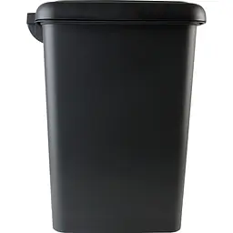 Відро для сміття МВМ My Home з кришкою та педаллю антрацит 10 л (BIN-01 10L ANTHRACITE)