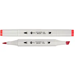 Маркер акварельный Santi sketch SM-01 красный 6 шт. (390491)