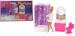Меблі Gloria 98020 ванна кімната з душовою кабінкою кор.29*5*17см