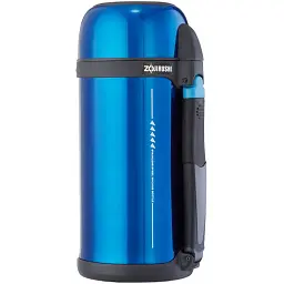 Термос Zojirushi SF-CС15AН 1.5 л (складна ручка+ремінець) Синій