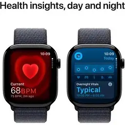 Смарт-годинник Apple Watch Series 10 GPS 46мм Jet Black Aluminum Case w. Ink Sport Loop (MWWR3) - мініатюра 5