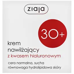 Крем для обличчя Ziaja зволожуючий з гіалуроновою кислотою 30+, 50 мл (1231) - мініатюра 2