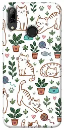 TPU чохол Demsky Cats pattern для Huawei P Smart (2019)