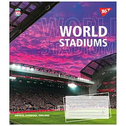 Зошит Yes World stadium А5 60 аркушів клітинка (767148) - мініатюра 2