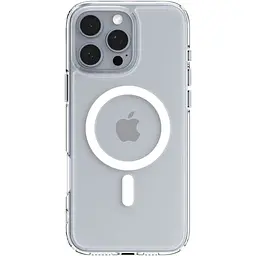 Прозорий чохол Spigen Ultra Hybrid MagSafe White для iPhone 16 Pro (ACS08129) - мініатюра 5