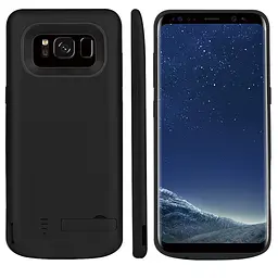 Чохол-акумулятор XON PowerCase для Samsung S8 5000 mAh Чорний (PCBS2108150B 2421) - мініатюра 3