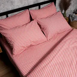 Набір наволочок Moon&Star Бязь Gold Люкс Pink Whisper 60х60 см 2 шт - мініатюра 2