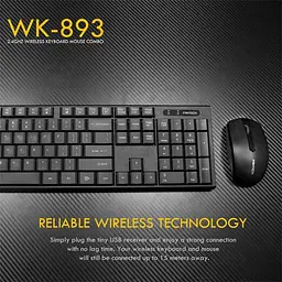 Бездротова клавіатура та миша Fantech WK-893 (39132-01_714) - мініатюра 13