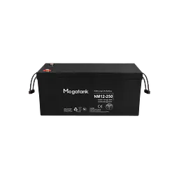 Кислотний акумулятор 12В 250А*год (3000 Вт*год) для UPS / ДБЖ, батарея AGM Megatank 12V 250Ah