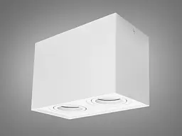 Точковий світильник Diasha QXL-1725-S-WH MR16 G5.3, 40 Вт, білий, сучасний стиль для коридору, вітальні, спальні, кухні, офісу