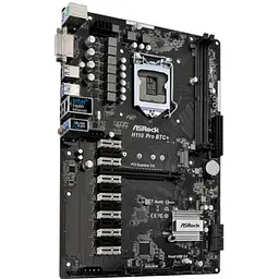 Материнська плата AsRock H110 Pro BTC+ (H110 Pro BTC+) (Socket 1151, Intel H110, ATX) Б/в,U1 - мініатюра 3