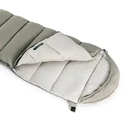 Спальний мішок з капюшоном Naturehike M300 NH20MSD02, зелений, правий - мініатюра 2
