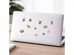 Набір наліпок TIKI WIKI Crystal 3D Смаколики - мініатюра 4