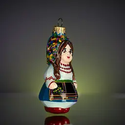 Ялинкова прикраса Різдвяні історії Подоляночка скло (4820001154849) - мініатюра 3