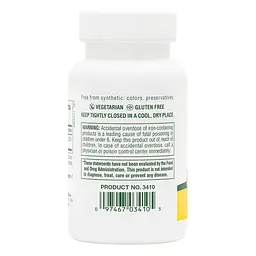 Залізо Natures Plus Iron 40 мг 90 таблеток - мініатюра 3