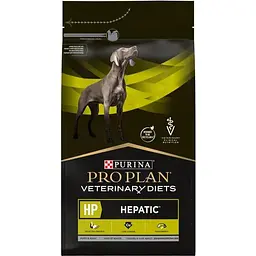 Сухий дієтичний корм для цуценят та дорослих собак Purina Pro Plan HP Hepatic для підтримання функції печінки при хронічній печінковій недостатності 3 кг - мініатюра 2