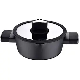 Каструля Bergner Ion Plus з кришкою 3.5 л (BG-35911-BK)