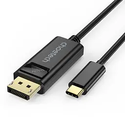 Кабель Choetech XCP-1801 Black USB-C to DisplayPort 8K\60Hz 1.8m (43-00176)
