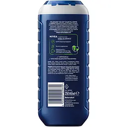 Гель для душу Nivea Men Cool Kick 3 в 1, 250 мл (80702) - мініатюра 2