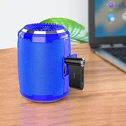 Bluetooth FM Трансмітер Hoco E58 Magic music Чорний - мініатюра 4
