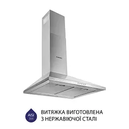 Витяжка купольна Minola HK 5614 I 1000 LED - мініатюра 2