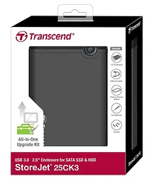 Зовнішня кишеня Transcend TS0GSJ25CK3 (TS0GSJ25CK3) - мініатюра 4