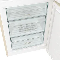 Холодильник Gorenje NRK6202CLI 200х60х60см 2 двері 235 (96) л А++ NF+ бежевий (NRK6202CLI) - мініатюра 9