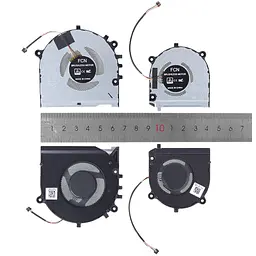 Вентилятори для Lenovo ThinkBook 13s-IWL 13s-IML, (CPU+GPU, 5F10S13904, FLDU-DFS5K123043630+FL03-DFS150305140T)