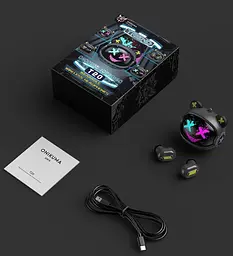 Навушники Onikuma Bluetooth T20 чорні - мініатюра 2