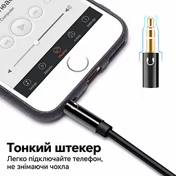 Аудиоразветвитель для гарнитуры Vention 1 м Сплиттер 2 штекера 3,5 мм к отдельным портам ПК для наушников и микрофона и 4-контактное гнездо 3,5 мм для комбинированного штекера Совместимость с OMTP без поддержки CTIA Регулируемое Y-разветвление для подстройки под расположение портов чёрный с золотистыми штекерами (BBTBF) - миниатюра 14