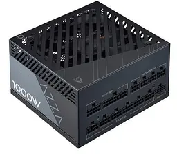 Блок живлення 1000 Вт, Azza, чорний, модульний, 80+ Platinum, 12 см, 4xMolex/12xSATA/4x6+2-pin/1x16-pin/1x20+4-pin