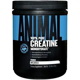 Креатин моногідрат Universal Nutrition Animal Micronized Creatine, 300 грам - З дефектом взявся грудками