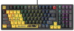 Клавіатура A4Tech S98 Bloody Sports RGB Lime Black - мініатюра 1