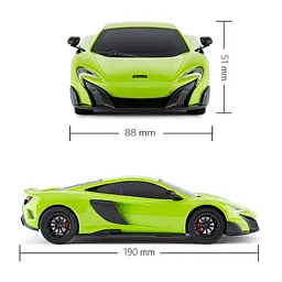 Автомобіль KS Drive на р/к Mclaren 675LT, 1:24, 2.4Ghz зелений (124GMGR) - мініатюра 5
