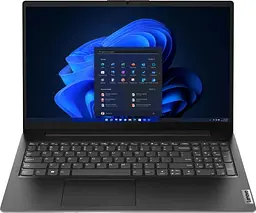 Lenovo Ноутбук Lenovo V15-G4 15.6" FHD IPS AG, Intel i3-1315U, 8GB, F256GB, UMA, Win11P, чорний