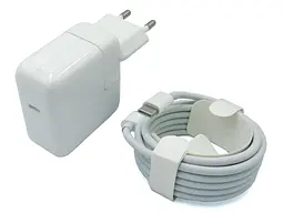 Блок живлення для Apple 30W A1882 (MR2A2CH/A) + Type-C (USB-C) кабель