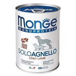 Паштет Monge Dog Solo з ягненком для собак всіх порід 150 гр - мініатюра 2