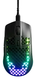 Миша SteelSeries Aerox 3 (2022) RGB Onyx Black (62611)