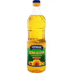Уцінка. Олія соняшникова Чумак Домашня нерафінована 0.9 л (786 998) 
