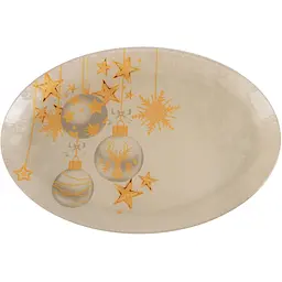 Блюдо Viva NY Balls овальне 30х20 см (S441012A)