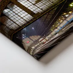 Інтер'єрна картина Львів, залізничний вокзал, Lviv, інтер'єрний декор, 60×90 см (id0225) - мініатюра 2