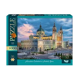 Пазл Danko Toys Собор Альмудена 39,3×29,3×5 см Синій (IP-177-P-1213)