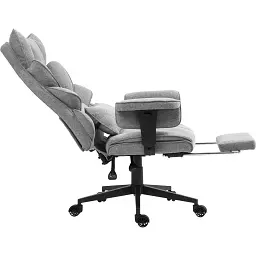 Офісне крісло GT Racer B-2511 Fabric Gray [125573] - мініатюра 5