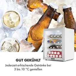 Холодильник для напоїв Klarstein Beersafe XL Crystal (10034892) - мініатюра 5