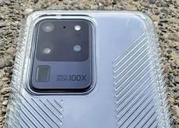 Чохол прозорий протиударний Speck Presidio Perfect Clear Grip Samsung Galaxy S20 Ultra (6.9") Crystal - мініатюра 7