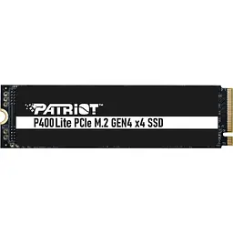 SSD накопичувач Patriot P400 Lite 1TB M.2 NVMe (P400LP1KGM28H) [119378]