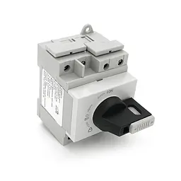Поворотний вимикач зовнішнього монтажу HGN4-L1-25, DC1000V, 25A, 2P, IP66, Grey