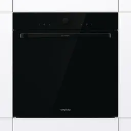Духова шафа електрична Gorenje 77 л A пара дисплей макс.темпер.-300 чорний - мініатюра 2